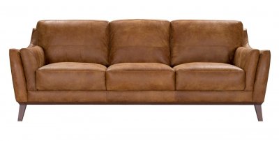 Dember Sofa 54055 MI Piace - Vintage Light Brown Genuine Leather