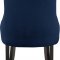 Demi Dining Chair 723 Set of 2 Navy Velvet Fabric by Meridian