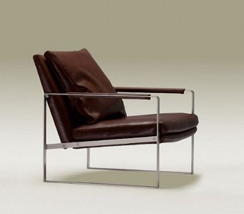 Brown or Tan Contemporary Leather Club Chair [BTCC-Zara]