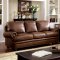 Reinhardt Sofa CM6318 in Brown Top Grain Leather Match w/Options