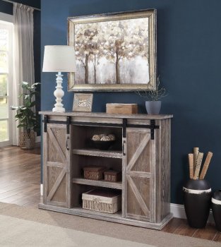 Orabella TV Stand 91614 in Rustic Natural by Acme [AMTV-91614 Orabella]