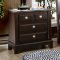 Camille 5Pc Bedroom Set CM7566 in Beige Fabric w/Options