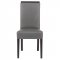 Elroy Set of 4 Dining Chairs EV17GR in Grey by LeisureMod