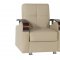 Soho Sectional Sofa in Beige Bonded Leather by Rain w/Options