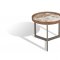 437E Coffee Table by J&M w/Ceramic Top & Optional End Table