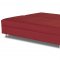 Flex Motion Sofa Bed in Red Fabric w/Storage by Casamode