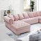 Zarah Sectional Sofa 698 in Fabric by Meridian w/Optional Tables