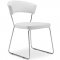 Rosy Dining Chairs Set of 2 Choice of Color by Whiteline