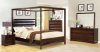 CM7117 Kozani Bedroom in Walnut w/Options & Canopy Bed