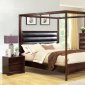 CM7117 Kozani Bedroom in Walnut w/Options & Canopy Bed