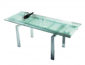 Frosty Extendable Dining Table by Casabianca [CBDS-Frosty]