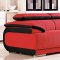 22313 Racer Red 2Pc Sectional Sofa in Fabric by Chelsea