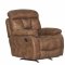 U2007 Reclining Sofa in Camel Micro Suede w/Options