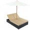 Arrival Outdoor Dual Chaise Choice of Color by Modway