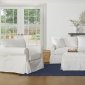 Jenny Sofa in Classic Bleach Fabric by Klaussner w/Options