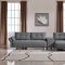 Testro Sectional Sofa 1761 in Grey Fabric by VIG