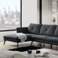 Harun Sectional Sofa 51480 in Gray Fabric by Acme