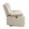 Zuriel Power Motion Sofa LV54610 in Beige PU by Acme w/Options