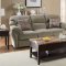 Valentina Sofa 9619BR in Brown Microfiber by Homelegance