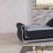 Luxmark Sofa Bed in Gray & Black Fabric by Casamode w/Options