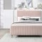 Zara Bed in Pink Velvet by Meridian w/Options