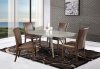 D2177DT Dining Table by Global w/Glass Top & Options