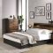 Eos Bedroom Set 5Pc BD00545Q in Walnut & Black by Acme w/Options