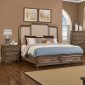 Avondale Bedroom Set 5Pc Vinicole by NCFurniture w/Storage Bed