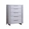 Aromas Bedroom 28110 in White Oak by Acme w/Options