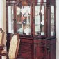 Tradional Style Buffet in Cherry and Antique Brown Finish