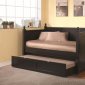 300027 Trundle Bed by Coaster in Satin Black