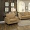 Adair Sofa 8413YW in Yellow Fabric by Homelegance w/Options