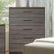 Manvel CM7867 Bedroom in Antique Gray w/Options