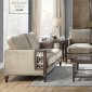 Peregrine Sofa 57990 in Beige & Walnut by Acme w/Options