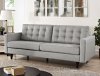 Empress Sofa in Light Gray Fabric by Modway w/Options