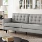 Empress Sofa in Light Gray Fabric by Modway w/Options