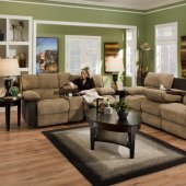 183400 Cortland Reclining Sofa in Fabric by Chelsea w/Options