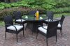 210 Outdoor Patio 7Pc Table Set by Poundex w/Options