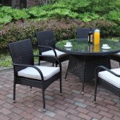 210 Outdoor Patio 7Pc Table Set by Poundex w/Options