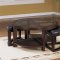 Brussel 3219PU-01SH Coffee Table by Homelegance w/Options