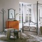 Contemporary Metal Frame Canopy bed