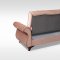 Panama Sofa Bed in Coral Fabric by Skyler Design w/Options