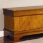 Oak, Cherry or Black Finish Contemporary Cedar Chest