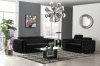 UFM365 Sofa in Black Velvet Fabric by Global w/Options