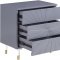 Starburst Side Table 829 in Grey Lacquer by Meridian