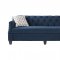 16150 Sofa in Bing Indigo Fabric by Serta Hughes w/Options