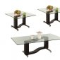 Fenya Coffee Table 3Pc Set by Chintaly w/Optional Sofa Table