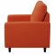 Kesson Sofa & Loveseat Orange Fabric 505371 by Coaster w/Options