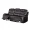 Braylon Motion Sofa 55410 - Magnetite PU by Acme w/Options