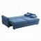 Haran Sleeper Sofa LV03120 in Blue Fabric by Acme